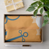 Gewoon meer nautische serie ontwerp 4 tissuepapier (Geschenk)