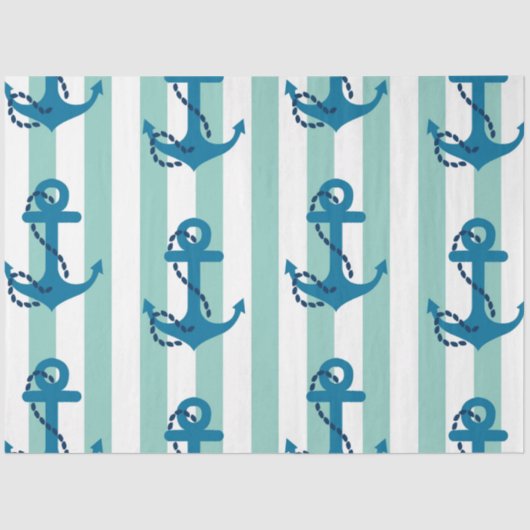 Gewoon meer nautische serie ontwerp 5 tissuepapier (Voorkant)