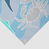 Gewoon meer ontwerp uit de Nautische reeks 7 Tissuepapier (Detail)