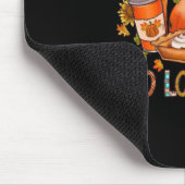 Gewoon meisje dat houdt van Herfst Waterverf herfs Muismat (Hoek)