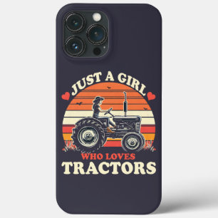 Gewoon meisje dat houdt van tractoren liefhebber  Case-Mate iPhone case