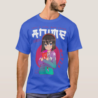 Gewoon meisje houdt van Anime Sketching Ramen Mang T-shirt
