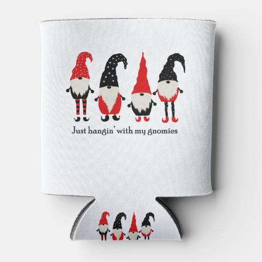 gewoon met m'n gnomen. blikjeskoeler (Voorkant)