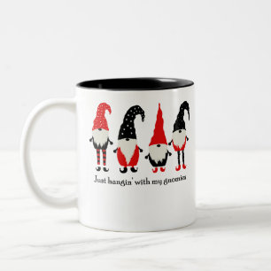 gewoon met m'n gnomen. tweekleurige koffiemok