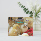 Gewoon met m'n peps. briefkaart (Staand voorkant)