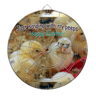 Gewoon met m'n peps. dartbord