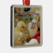 Gewoon met m'n peps. metalen ornament (Rechts)