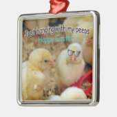 Gewoon met m'n peps. metalen ornament (Links)