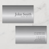 Gewoon Metal Video Editor Visitekaartje (Voorkant / Achterkant)