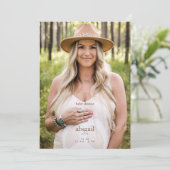 Gewoon mij en mijn kleine Eenvoudige Foto Neutrale Kaart (Staand voorkant)