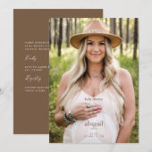 Gewoon mij en mijn kleine Eenvoudige Foto Neutrale Kaart (Voorkant / Achterkant)