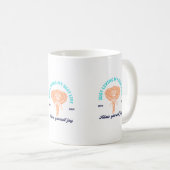 Gewoon mijn beste leven Inspirerend. unieke Mok (Voorkant rechts)