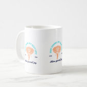 Gewoon mijn beste leven Inspirerend. unieke Mok (Voorkant links)