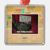 Gewoon mijn deel doen. metalen ornament (Voorkant)