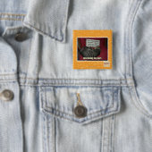 Gewoon mijn deel doen. vierkante button 5,1 cm (In situ)