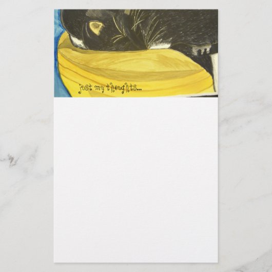 Gewoon mijn gedachten... briefpapier (Voorkant)