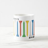 Gewoon mijn reguliere beker van T-shirt Golf Koffiemok (Center)