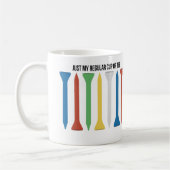 Gewoon mijn reguliere beker van T-shirt Golf Koffiemok (Links)