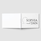 Gewoon minimale bruiloft gastenboek (Volledig)