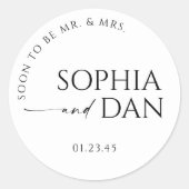 Gewoon minimale gunst Sticker (Voorkant)