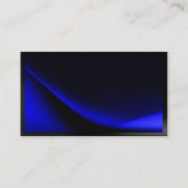 Gewoon modern blauw consultant Visitekaartje (Achterkant)