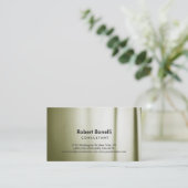 Gewoon modern consultant Visitekaartje (Staand voorkant)