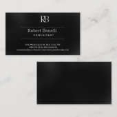 Gewoon modern grijs Visitekaartje (Voorkant / Achterkant)