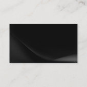 Gewoon modern grijs Visitekaartje (Achterkant)