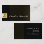 Gewoon modern professioneel consultant Visitekaart Visitekaartje (Voorkant / Achterkant)