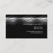 Gewoon modern professioneel consultant Visitekaart Visitekaartje (Achterkant)