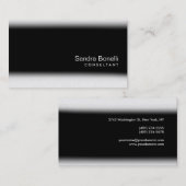 Gewoon modern professioneel consultant Visitekaart Visitekaartje (Voorkant / Achterkant)