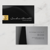 Gewoon modern professioneel consultant Visitekaart Visitekaartje (Voorkant / Achterkant)