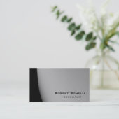 Gewoon modern professioneel consultant Visitekaart Visitekaartje (Staand voorkant)