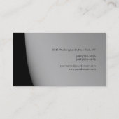 Gewoon modern professioneel consultant Visitekaart Visitekaartje (Achterkant)