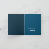 Gewoon Modern, Trendy Huwelijk Bedankkaart (Binnen)