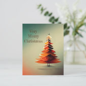 Gewoon moderne dennenboom (Staand voorkant)