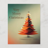 Gewoon moderne dennenboom (Voorkant)