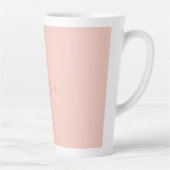 Gewoon moderne Jouw naam voor handschrift Latte Mok (Rechts)