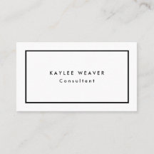Gewoon moderne, minimalistische professional