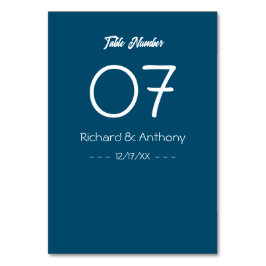 Gewoon moderne, trendy bruiloft kaart