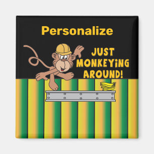 Gewoon Monkeing rond apen Magneet