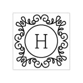 Gewoon  Monogram Rubberstempel (Afrduk)