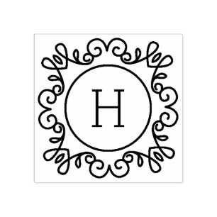 Gewoon Monogram Rubberstempel