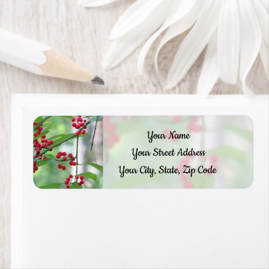 Gewoon mooie Adresetiketten Etiket (Insitu)