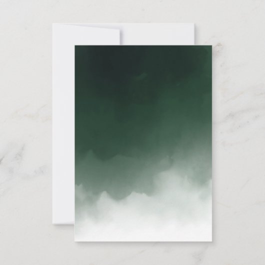 Gewoon mooie bruiloft RSVP Kaartje (Achterkant)