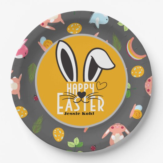 gewoon mooie stijlvolle ester papieren bordje (Voorkant)