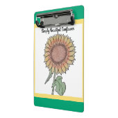 Gewoon mooie zonnebloem mini klembord (Angled2)