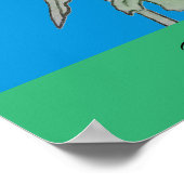 Gewoon mooie zonnebloem poster (Hoek)