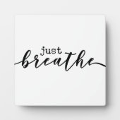 Gewoon Motivatie Kantoor-desk-teken Fotoplaat (Voorkant)