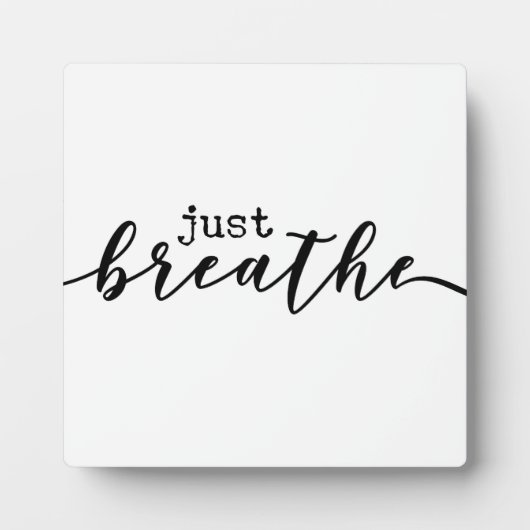 Gewoon Motivatie Kantoor-desk-teken Fotoplaat (Voorkant)